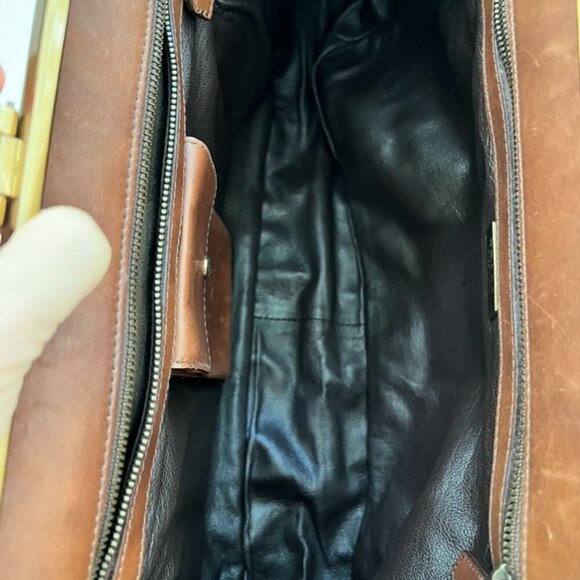 Prada Brown Doctors Bag  / VIBE - Picture 11 of 13